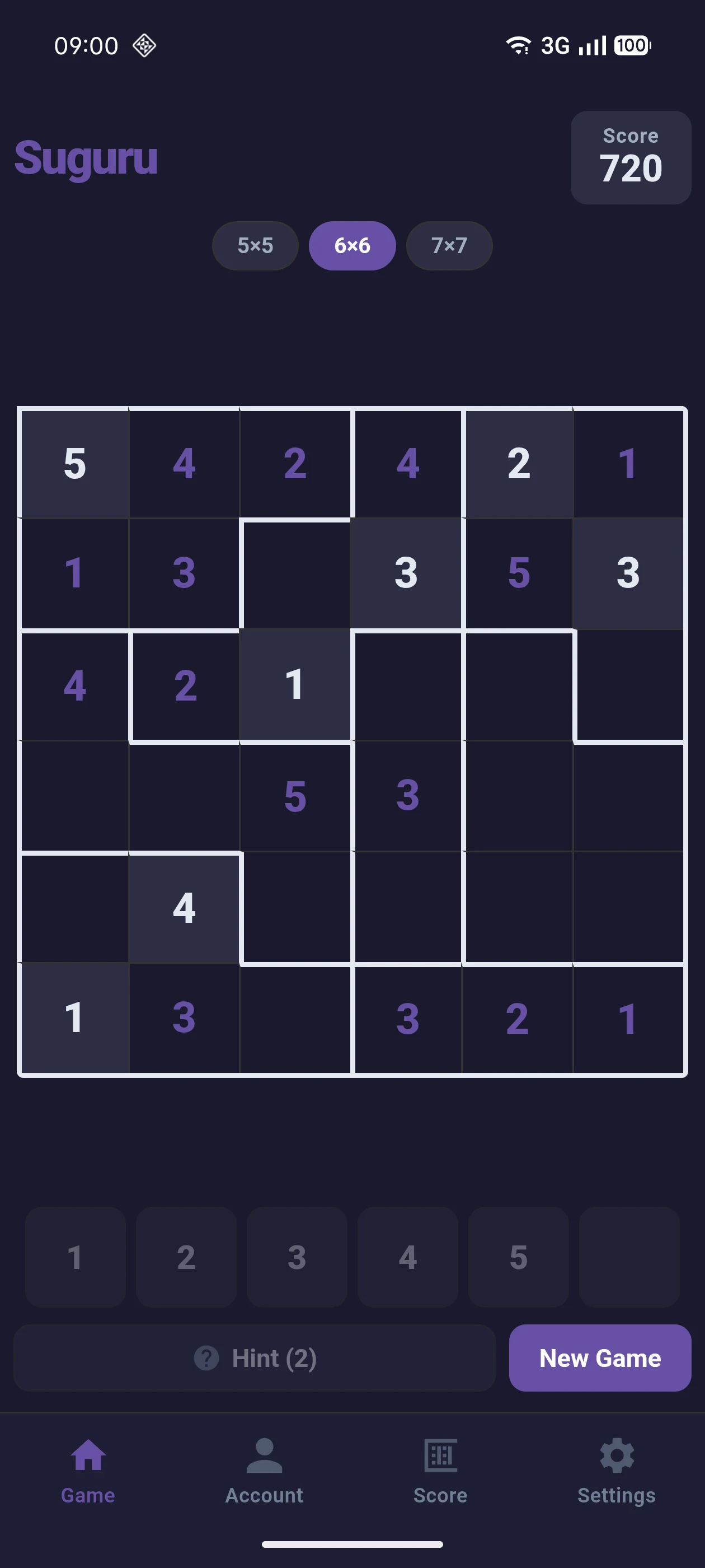 Suguru: Number Block Puzzle screenshot